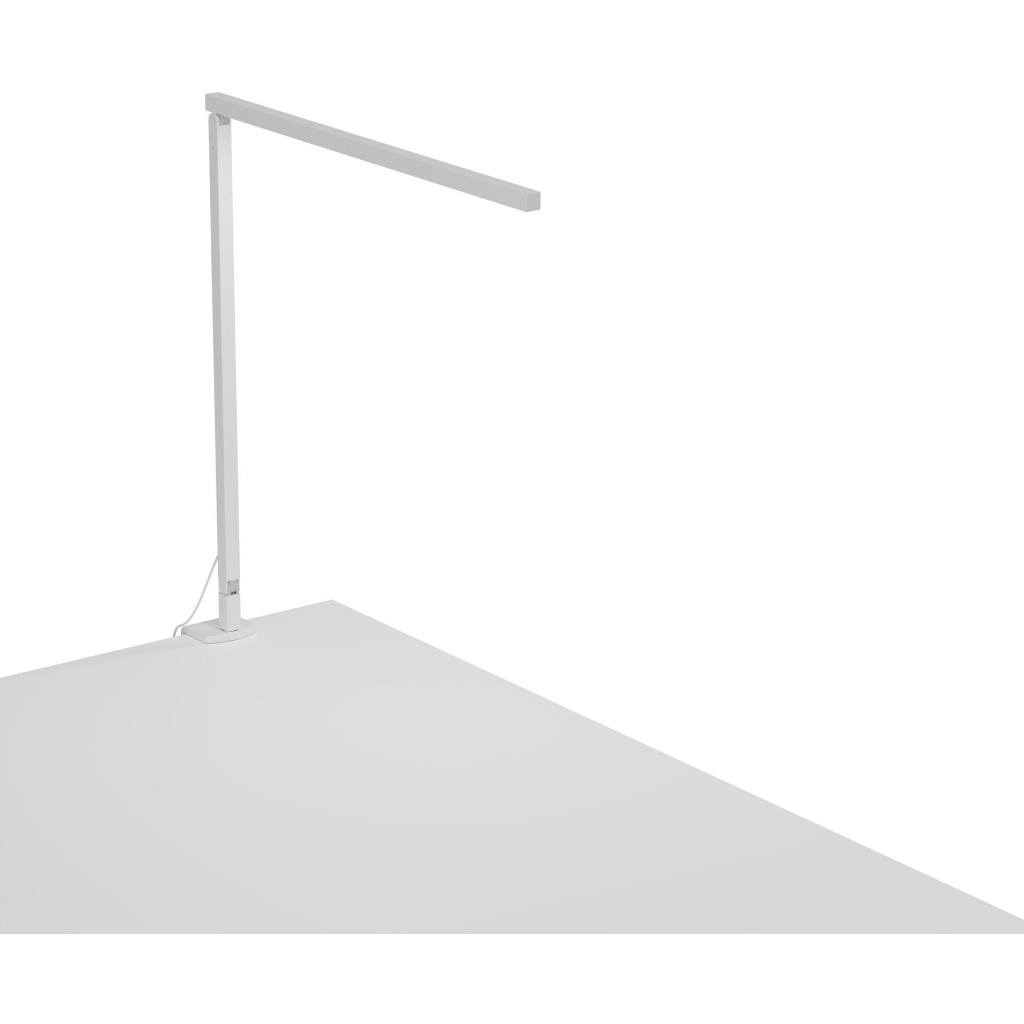 Z-Bar Solo Gen 4 16.75 inch 8.80 watt Matte White Desk Lamp Portable Light